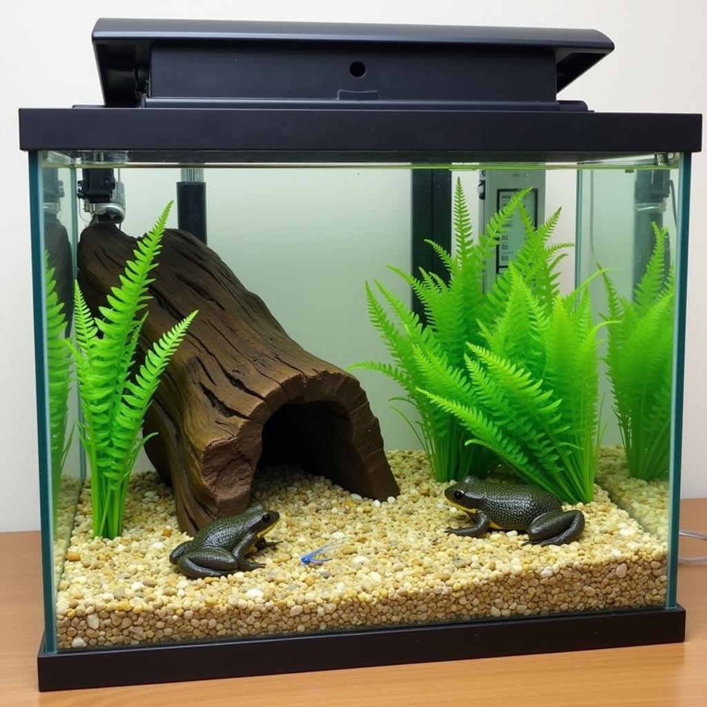 Ideal African Dwarf Frog Tank Setup