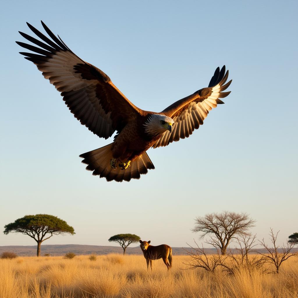 African Eagle in its Ecosystem