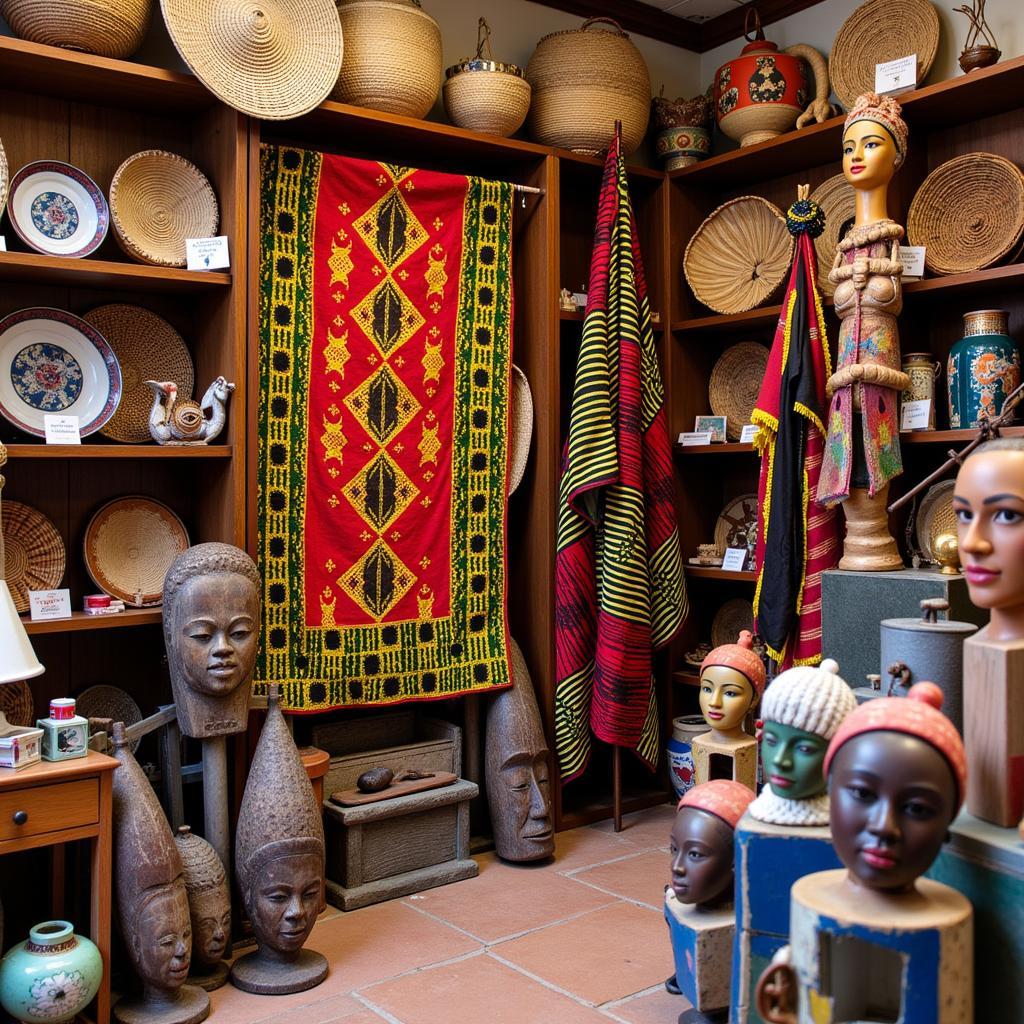 African and Eastern Shop Textiles and Crafts