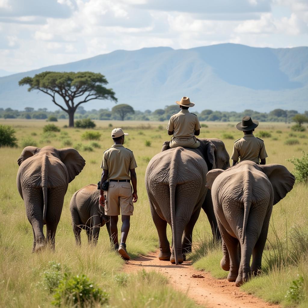 African Elephant Conservation Efforts and Community Involvement