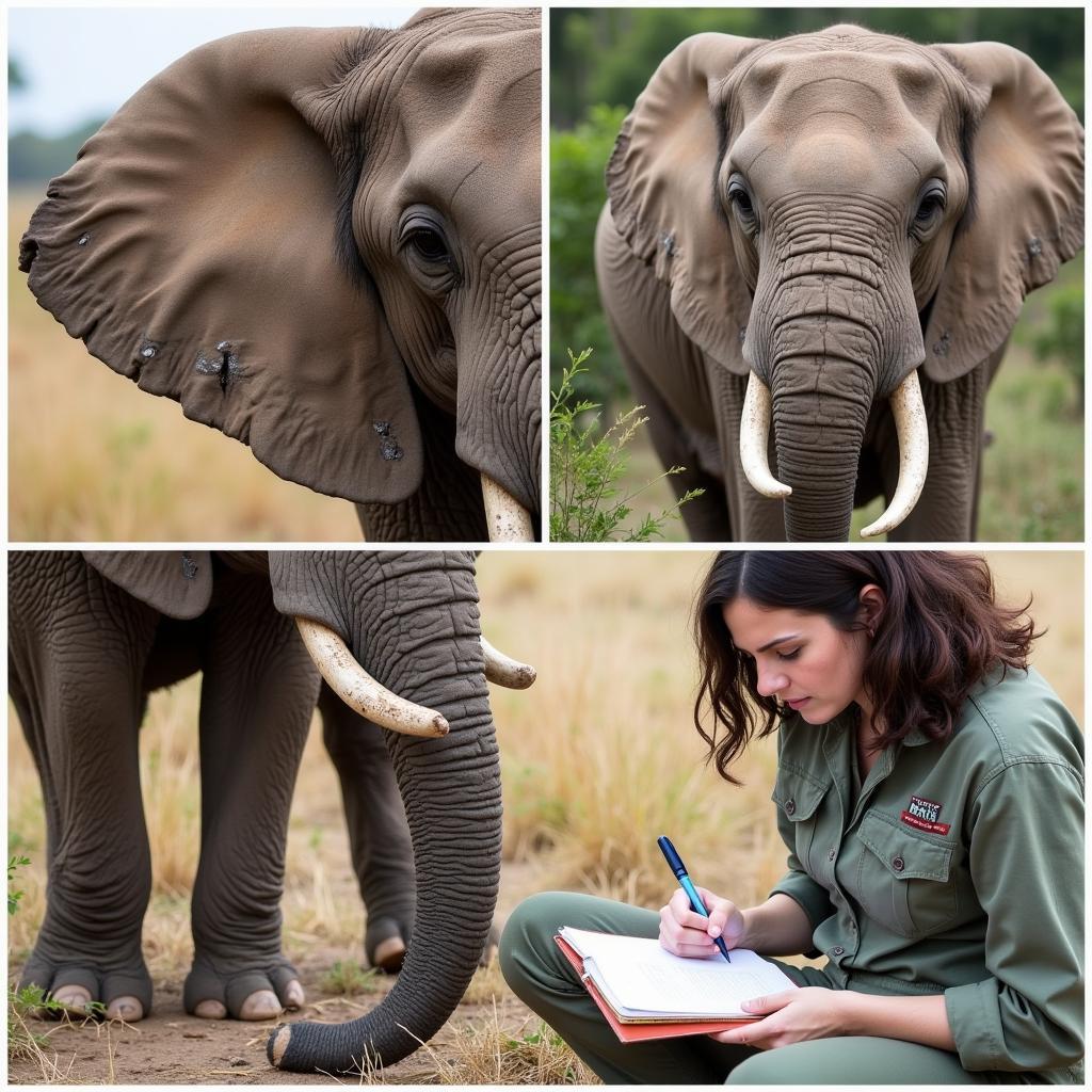 African Elephant Identification Techniques