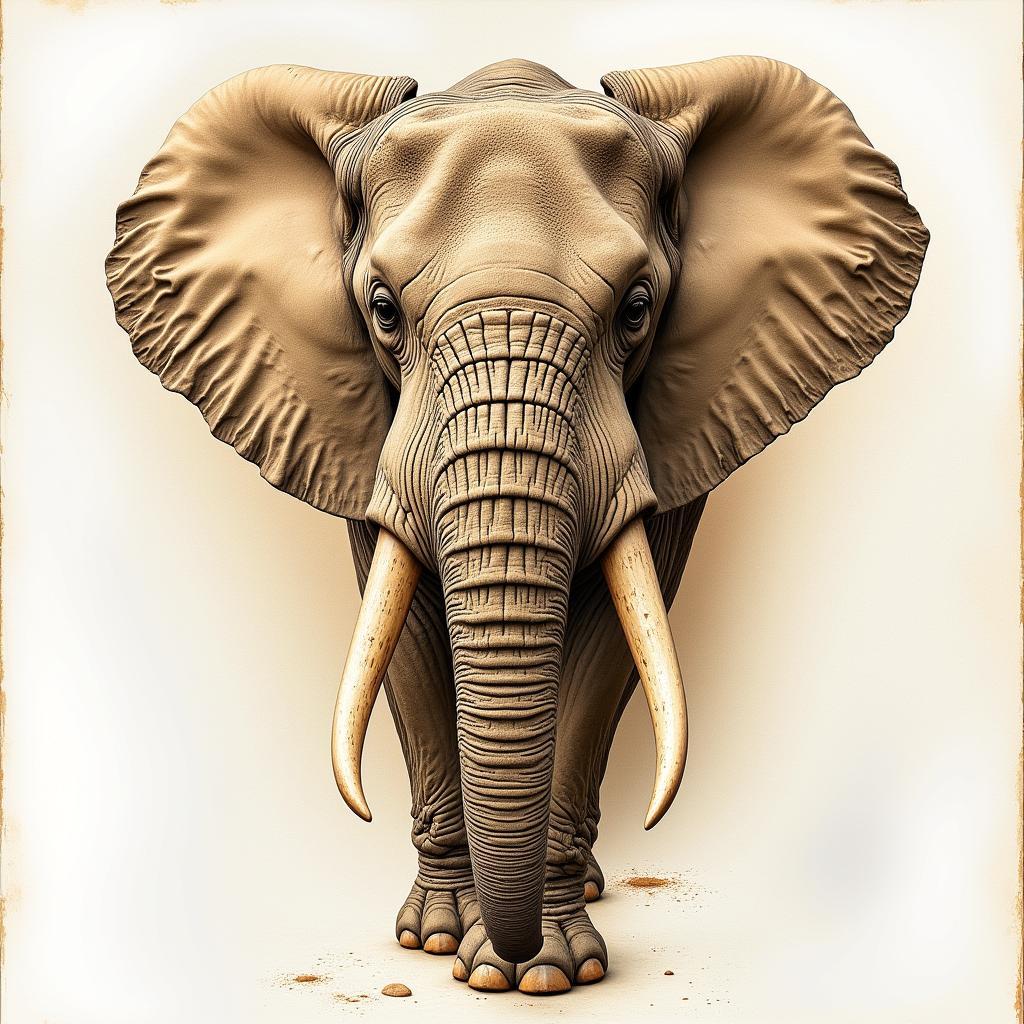 African Elephant Tusk Structure and Growth