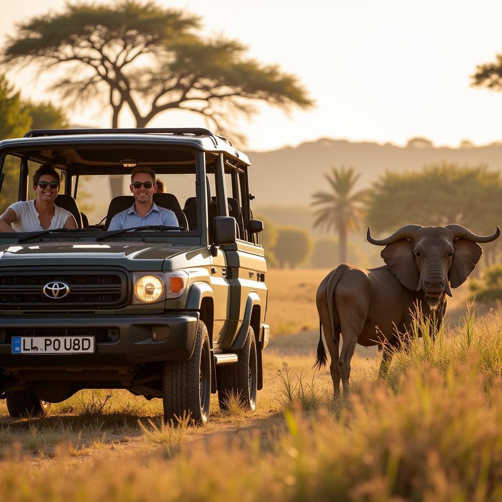 Private Game Drive Experience at an African Elite Properties Hotel