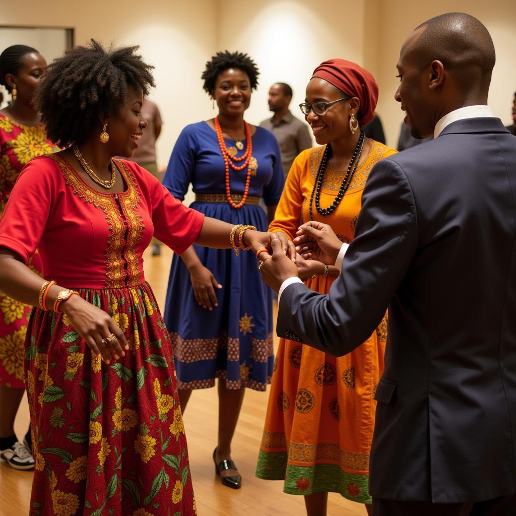 African Embassy Meeting Cultural Exchange