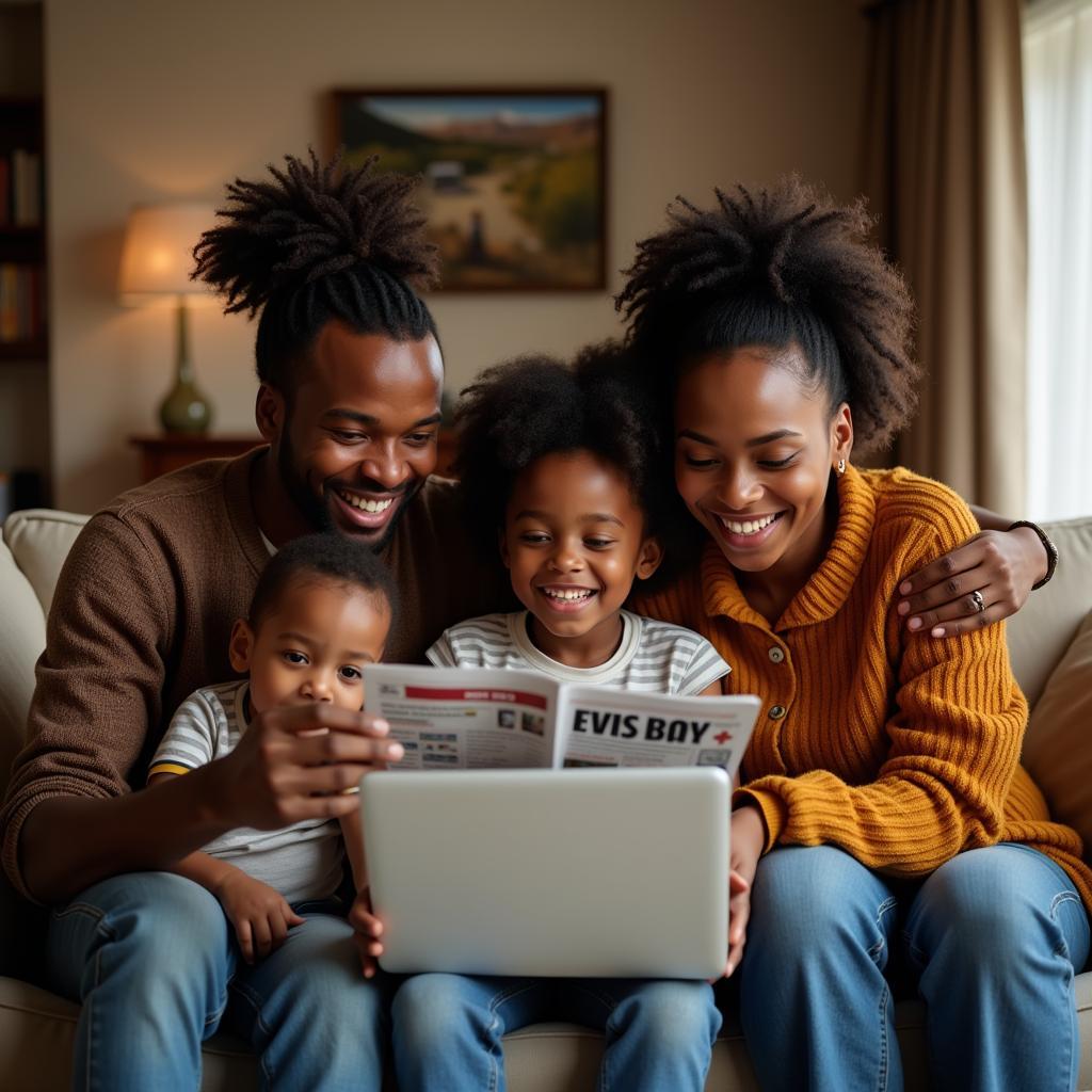 African Family Reading News Online