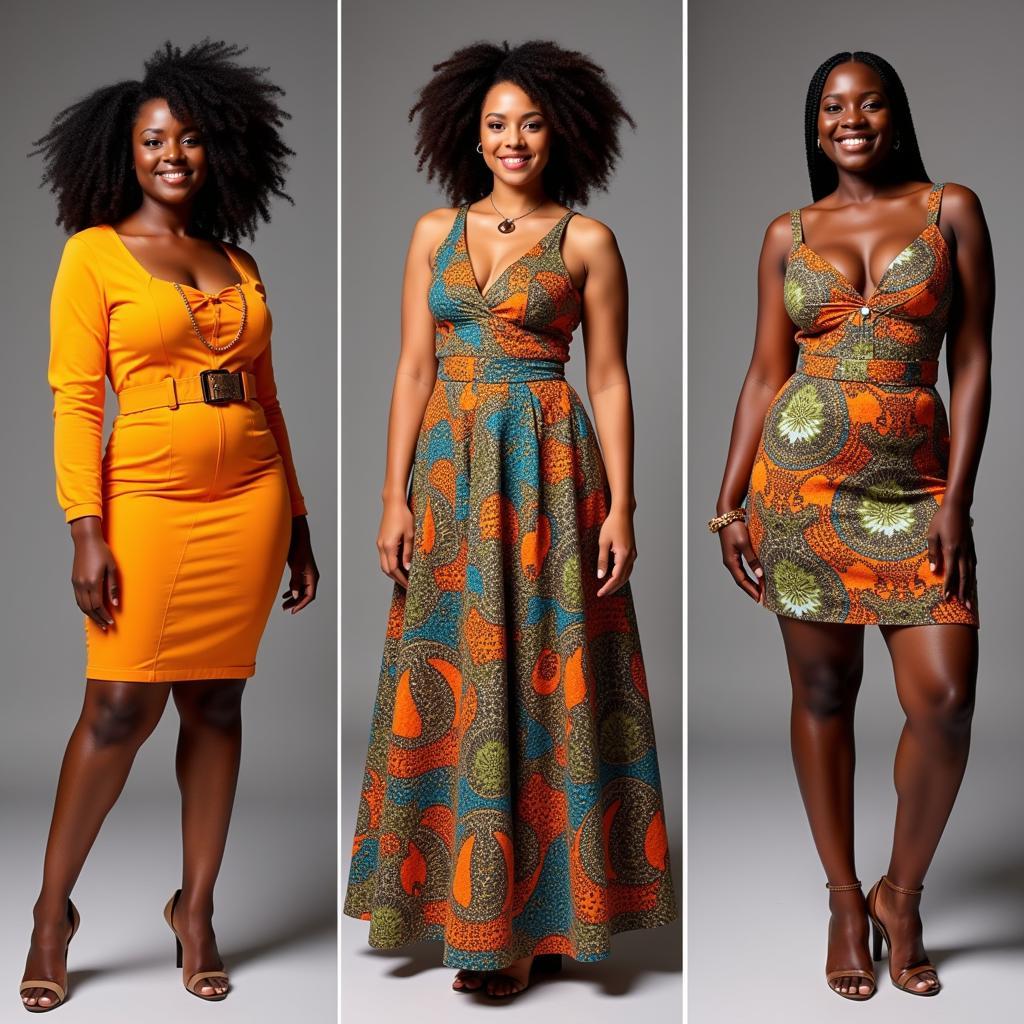 African Fashion Celebrating Curves