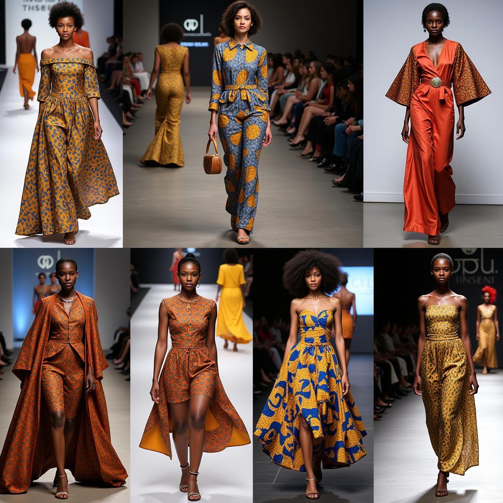 African fashion designers showcasing the continent's vibrant style