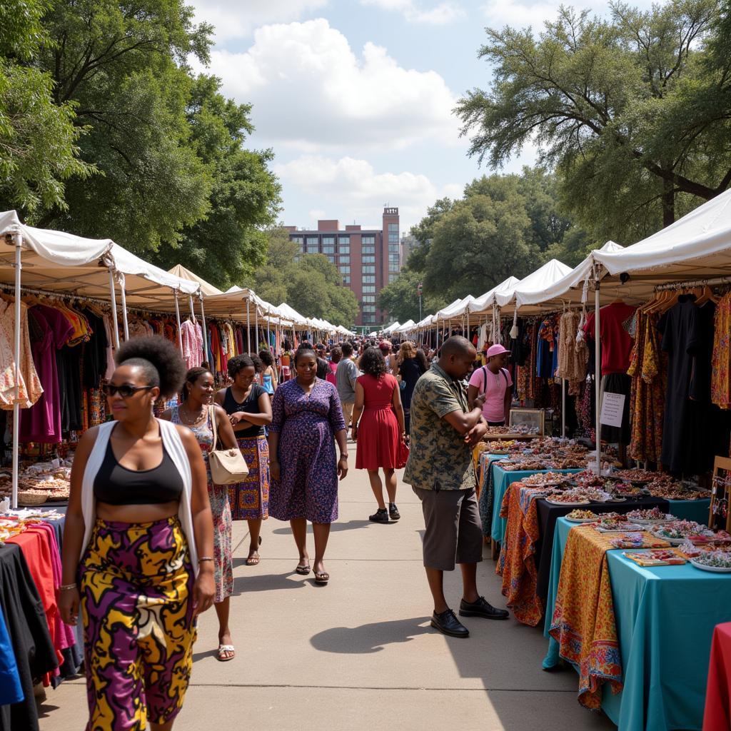 African Fashion Market in Houston