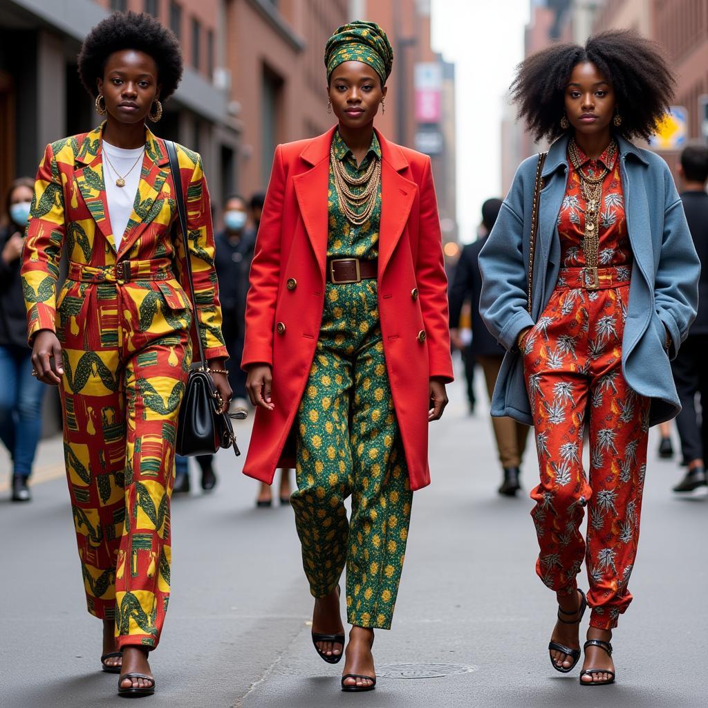 African Fashion Influences Street Style in New York City