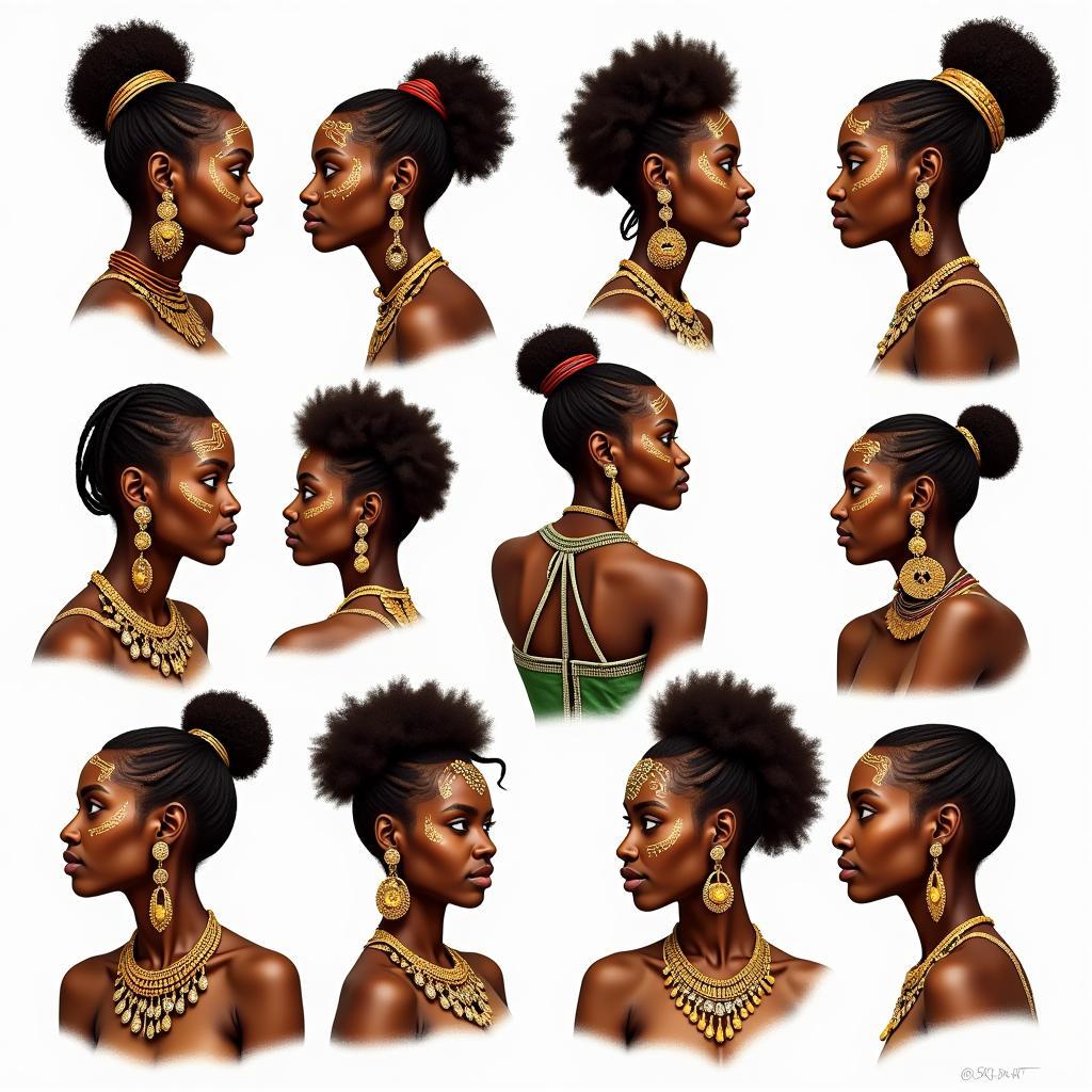 African Female Body Adornment and Cultural Significance