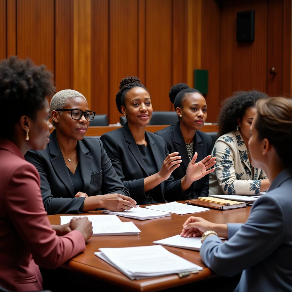 African Female Leaders in Parliament 2017