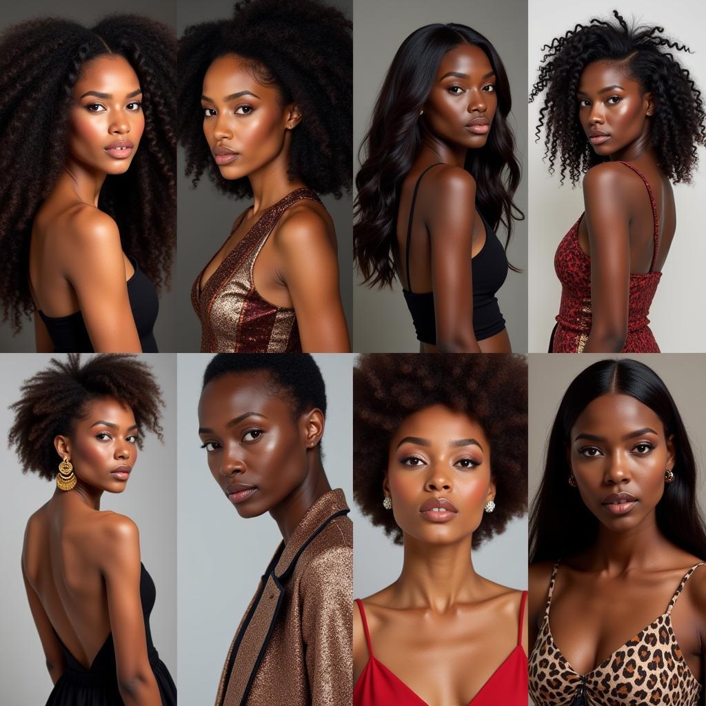 Celebrating Diversity in African Female Models