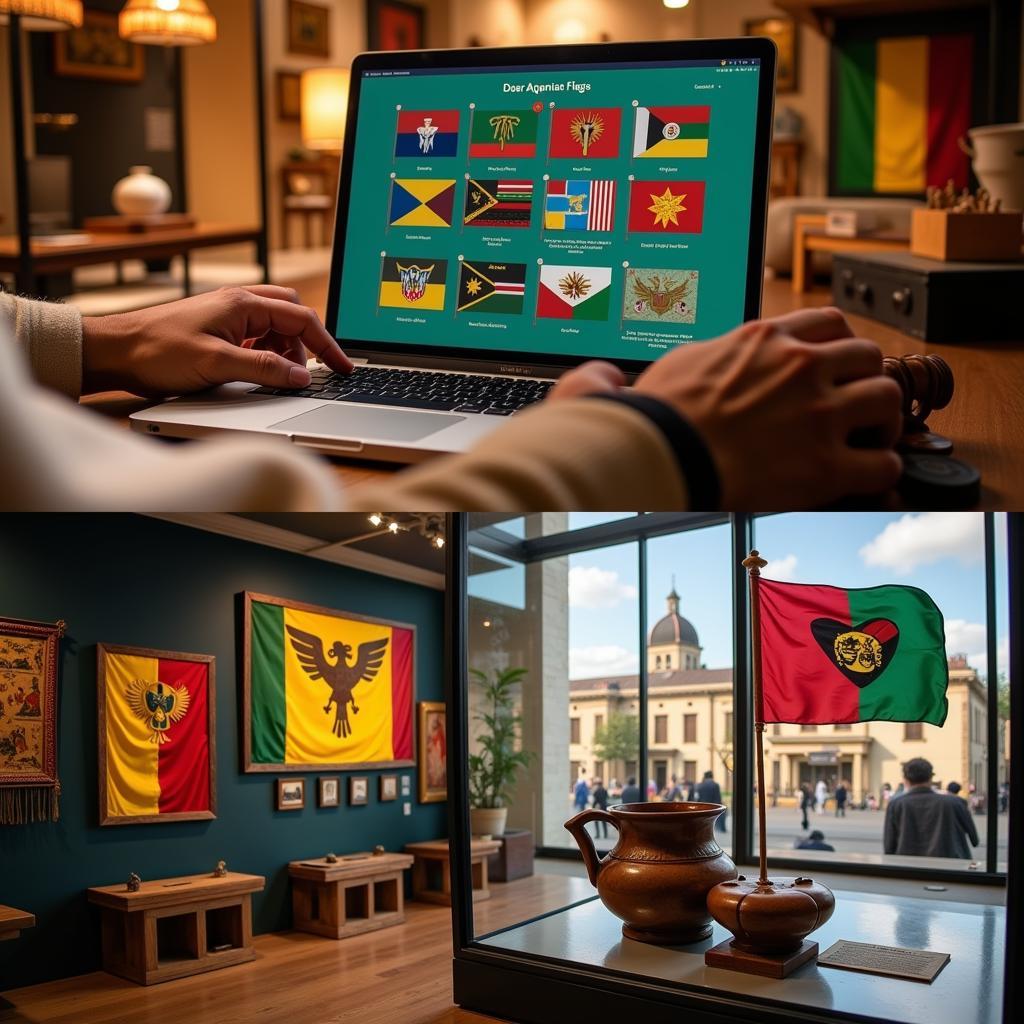 Exploring African Flags Online and in Museums