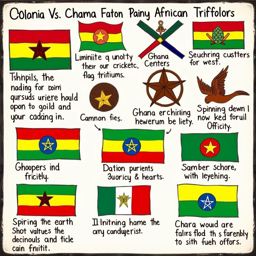 Unique Symbolism in African Flags