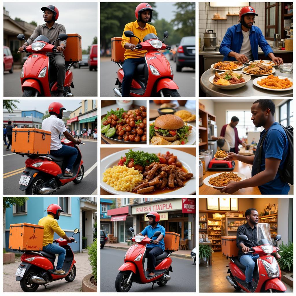 African Food Delivery Platforms in Action