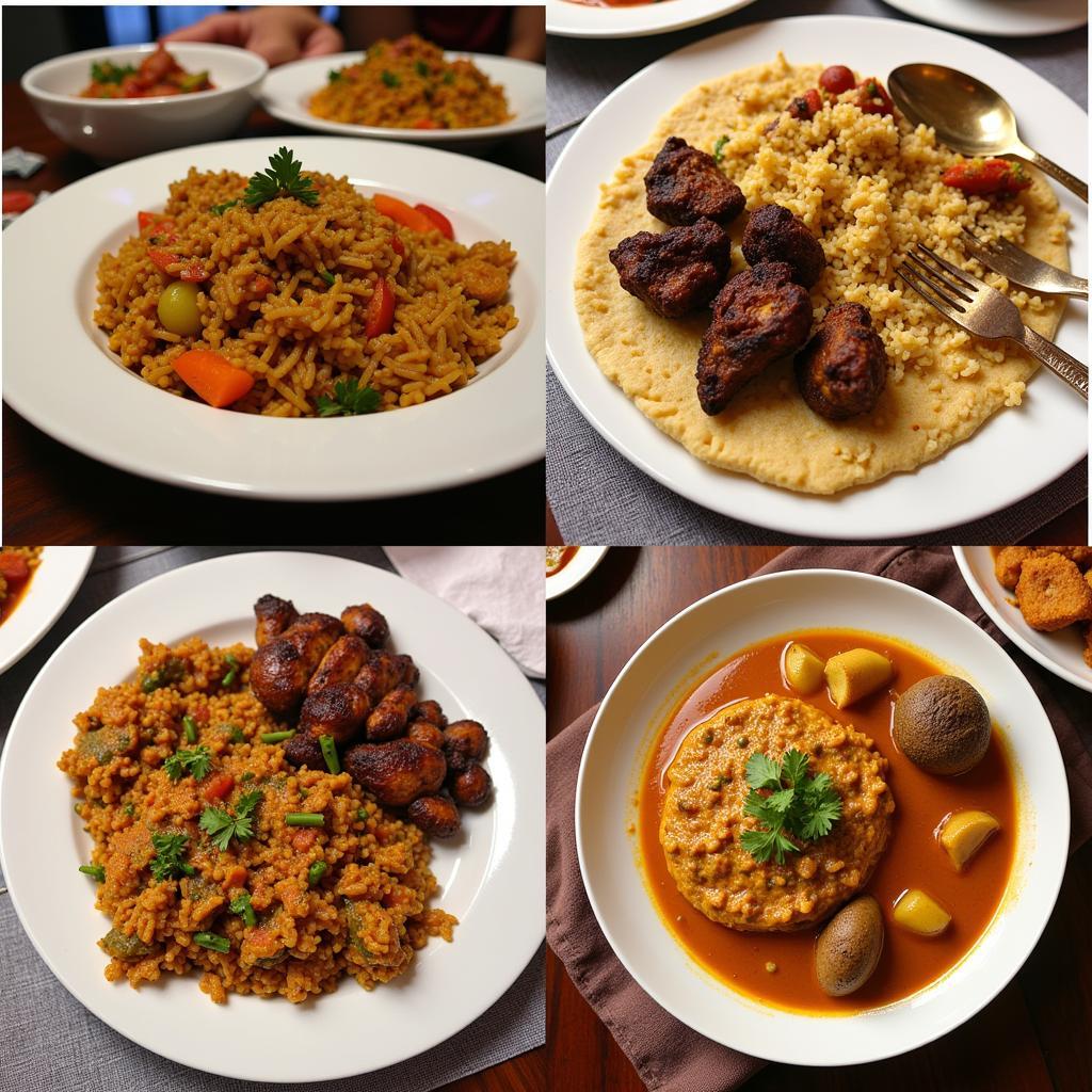 African Food Delivery Variety