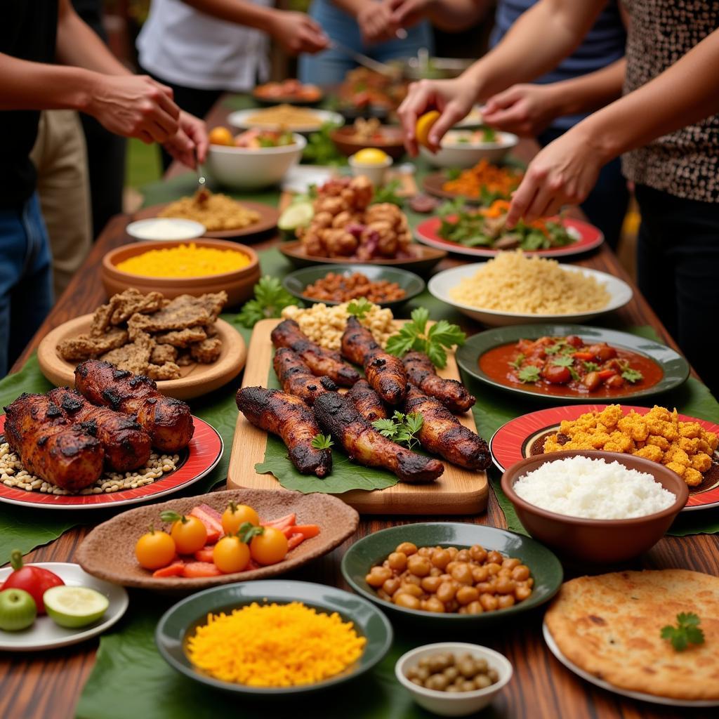 African Food Festival Delicacies