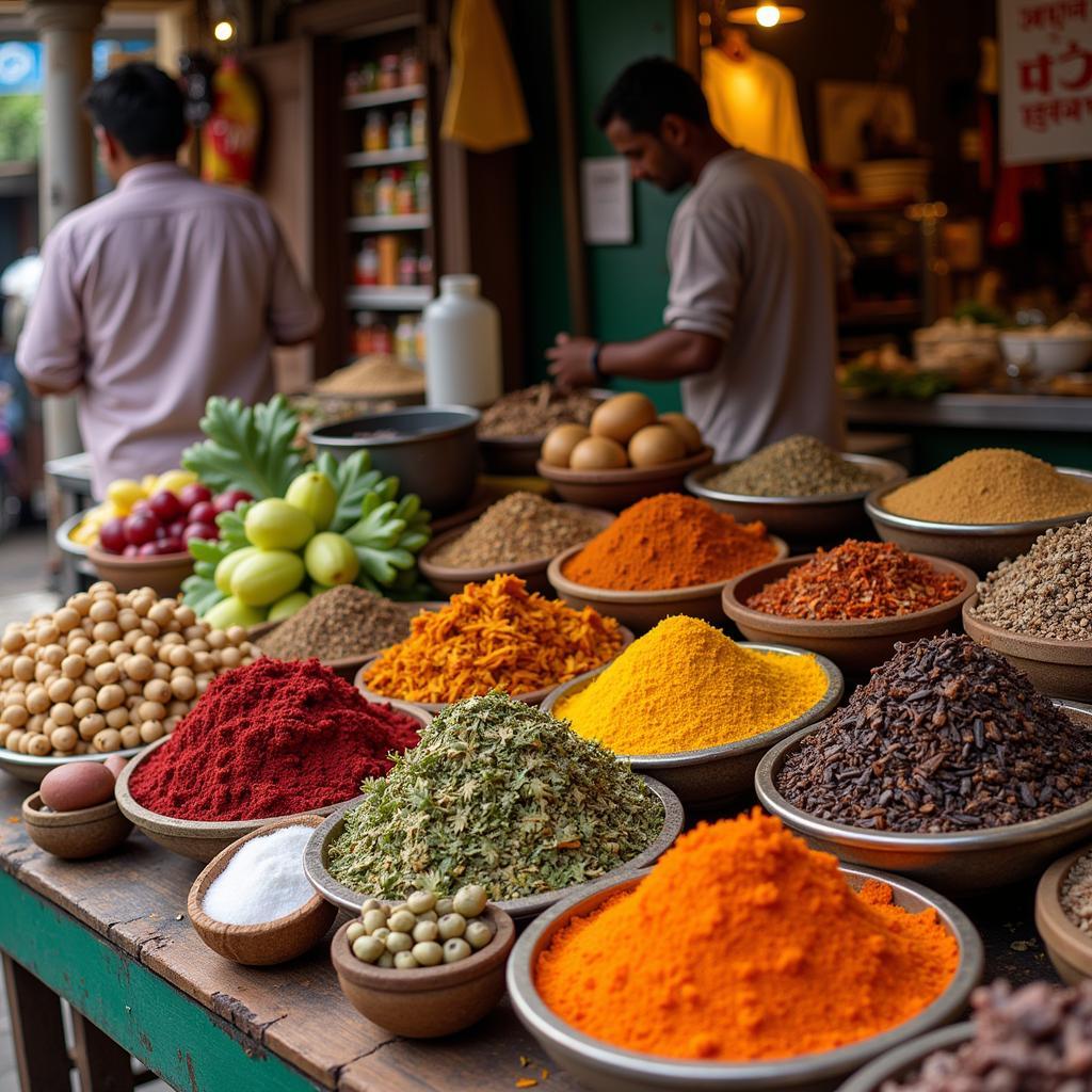 African Food Market in Mumbai