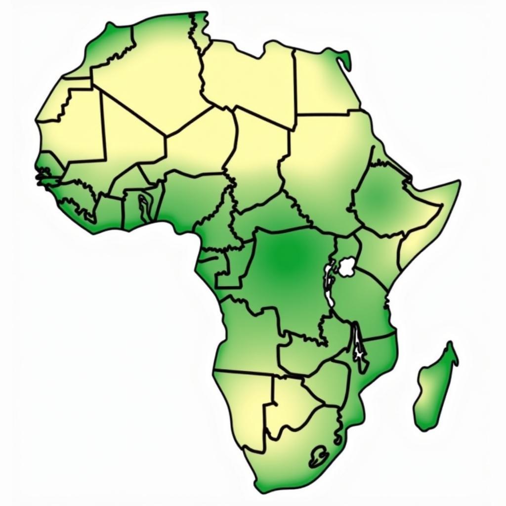 African Forest Conservation Map