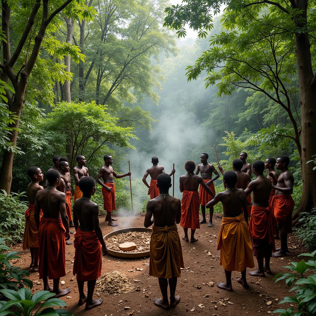 African Forest Cultural Significance: Rituals and Community