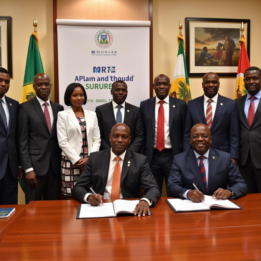 African Free Trade Zone Agreement Signing Ceremony