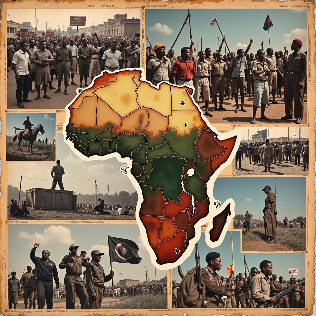 Diverse strategies employed by African freedom fighters