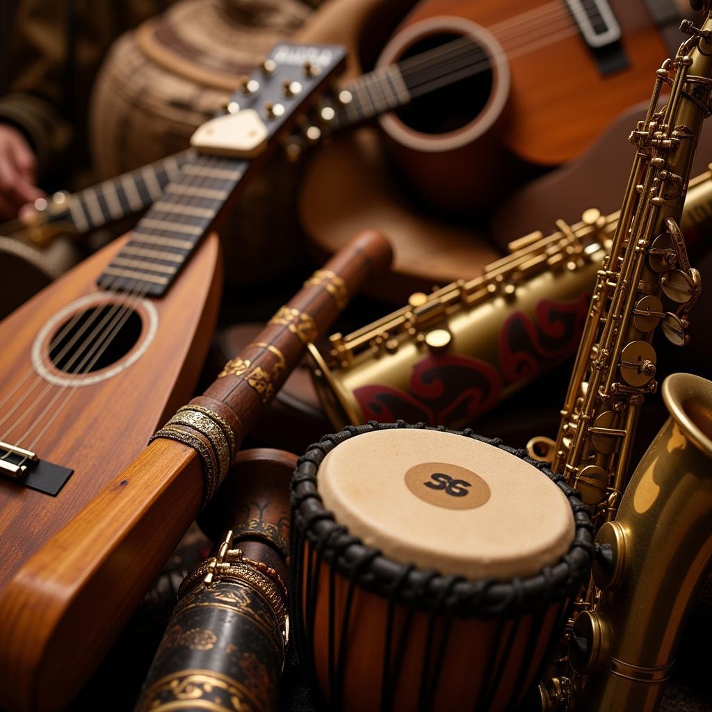 African Fusion Music Instruments