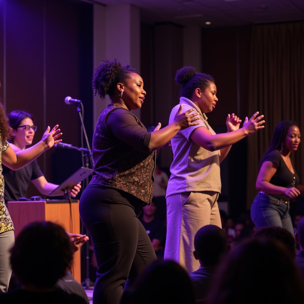 Storytelling through Music and Dance at an African Gala