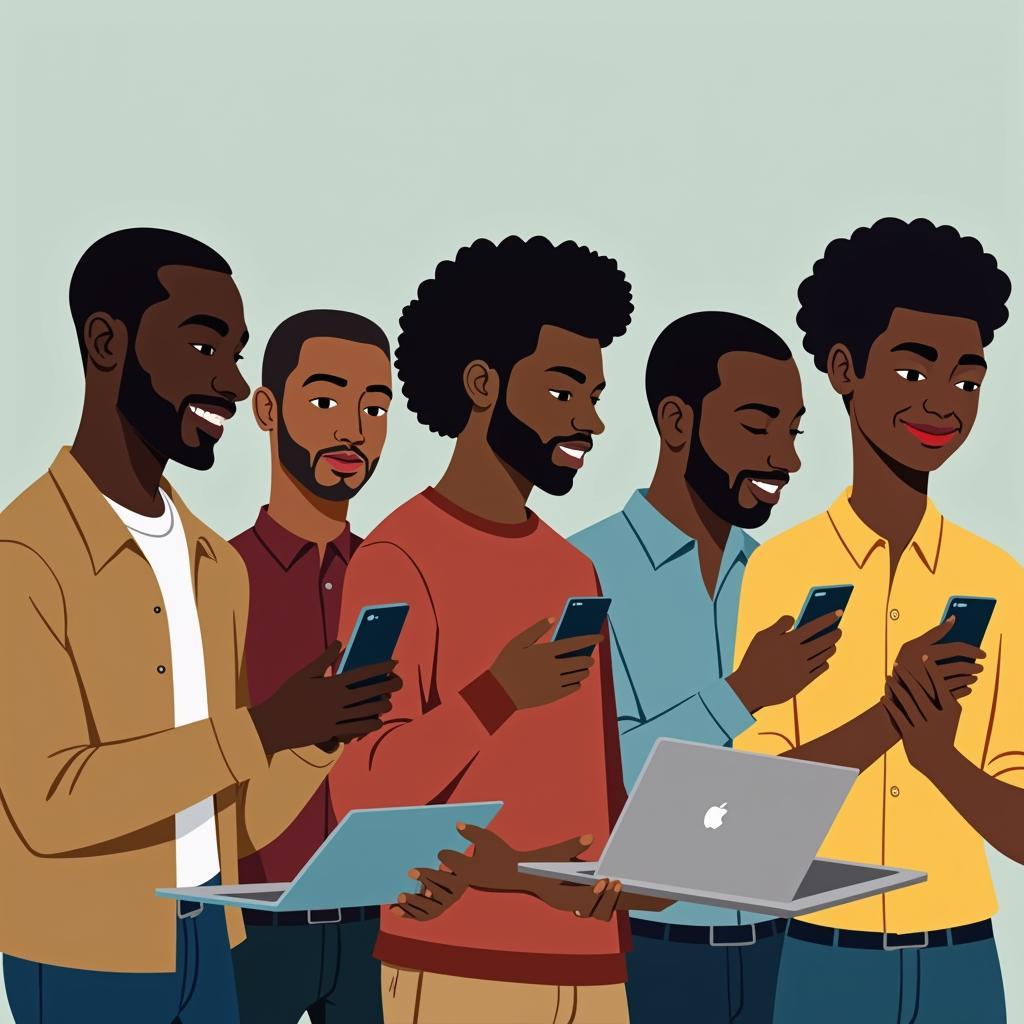 African Gay Black Men and Online Representation