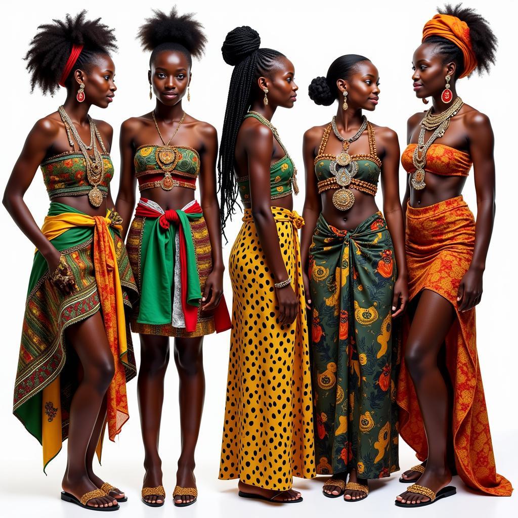 African Girls Chest: Cultural Significance