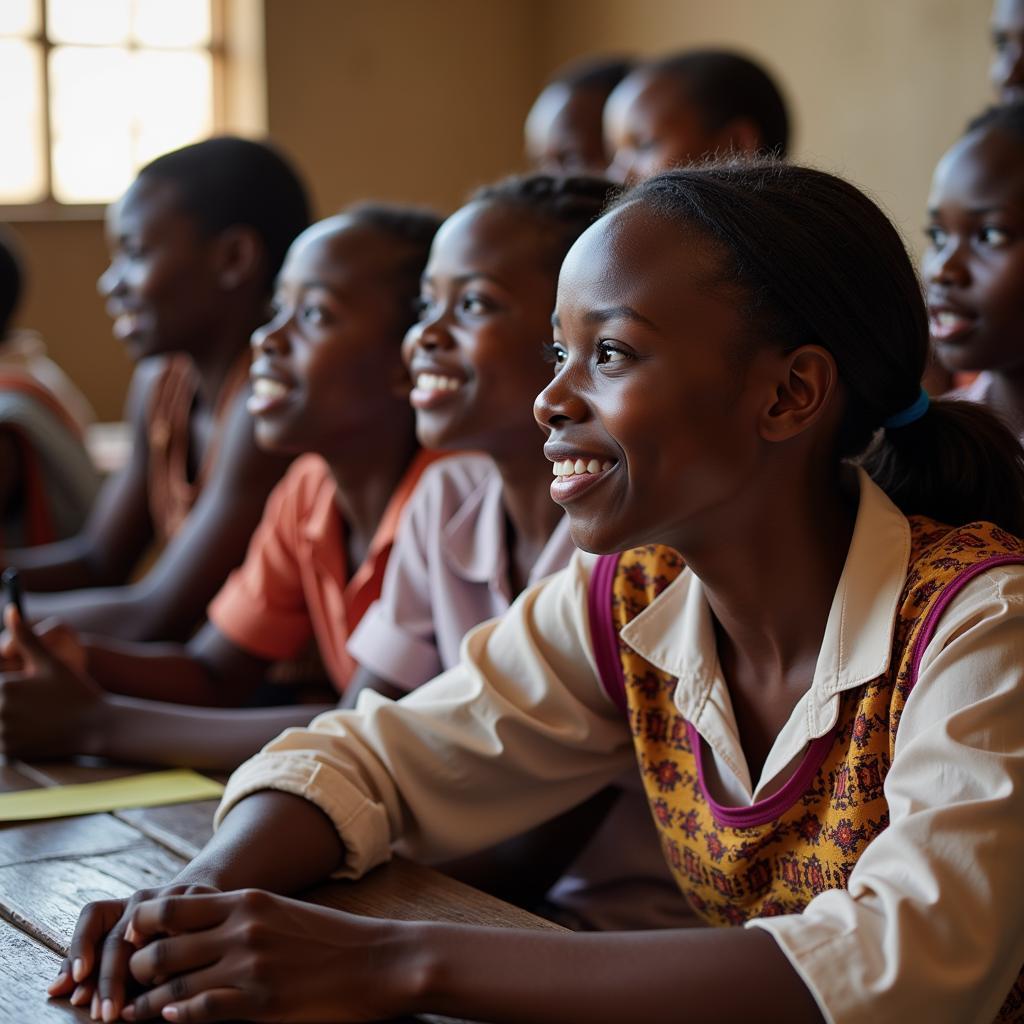 Empowering African Girls through Education