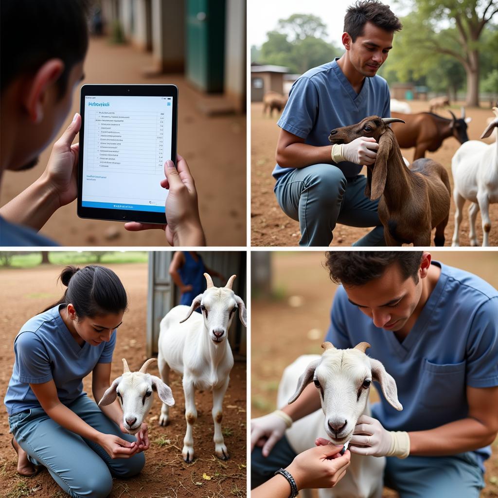 Modern Management Techniques on an African Goat Farm