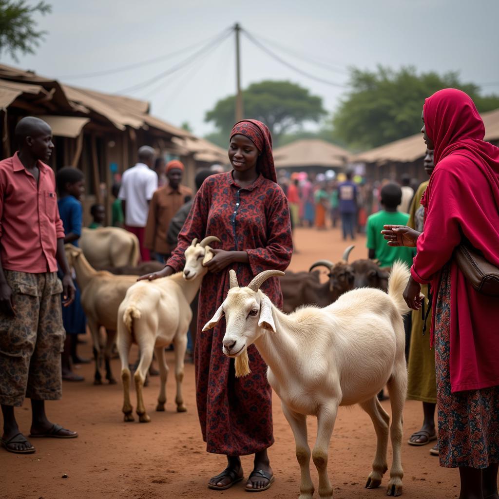 African Goat Market and Economic Impact