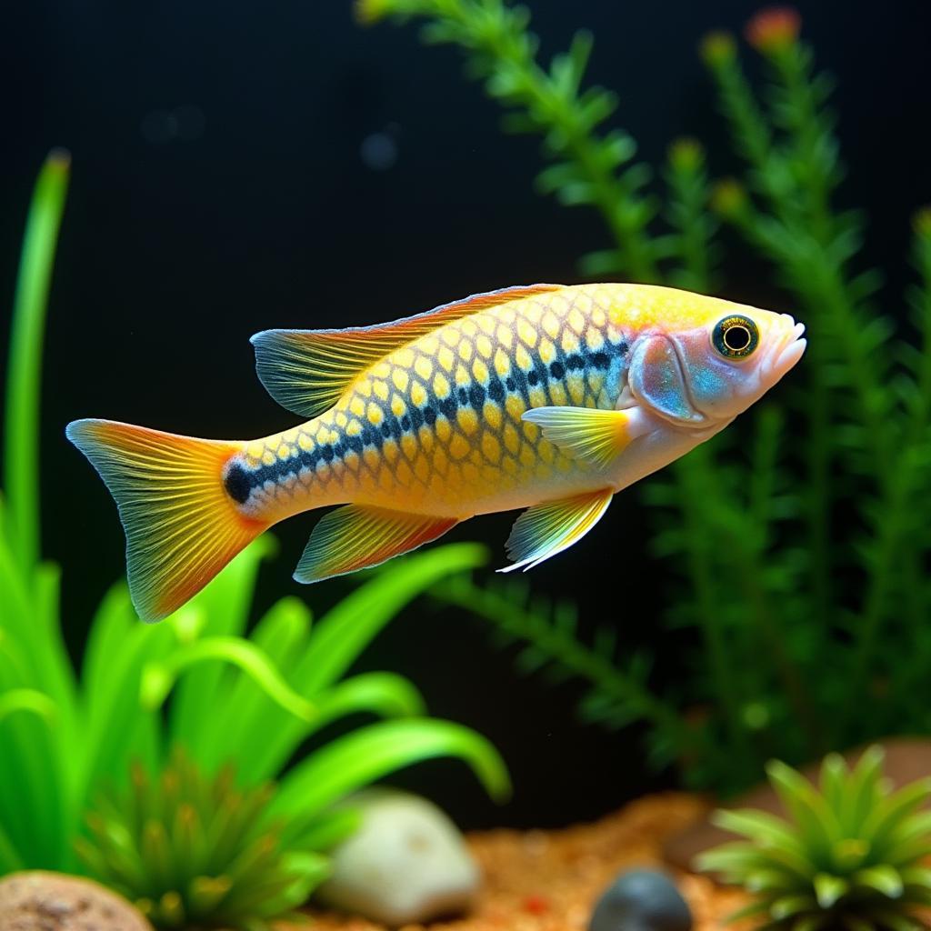 Boesemani Rainbowfish: A vibrant fish often mistaken for an African Goldfish