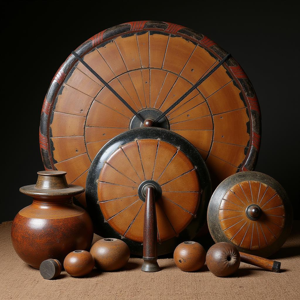 African Gong Gongs: Various Sizes and Shapes