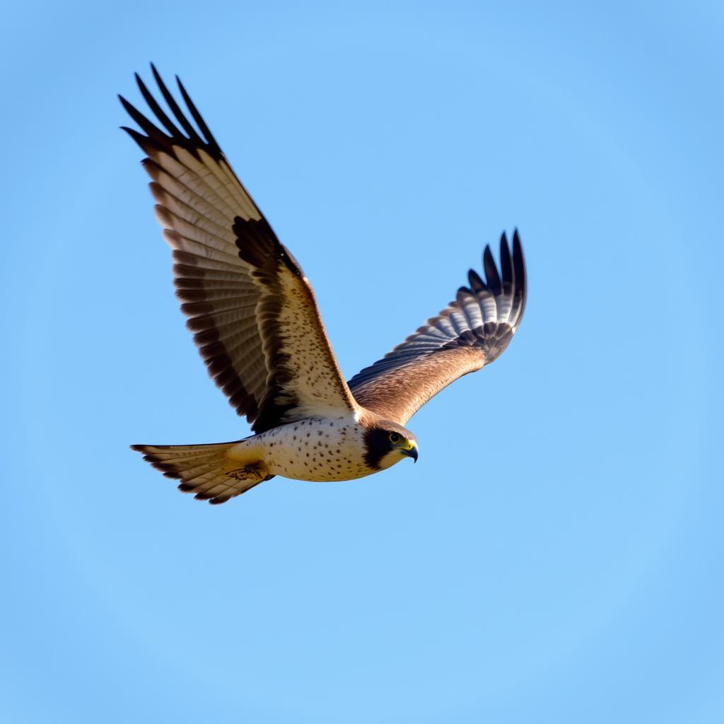 African Goshawk Soaring in Flight