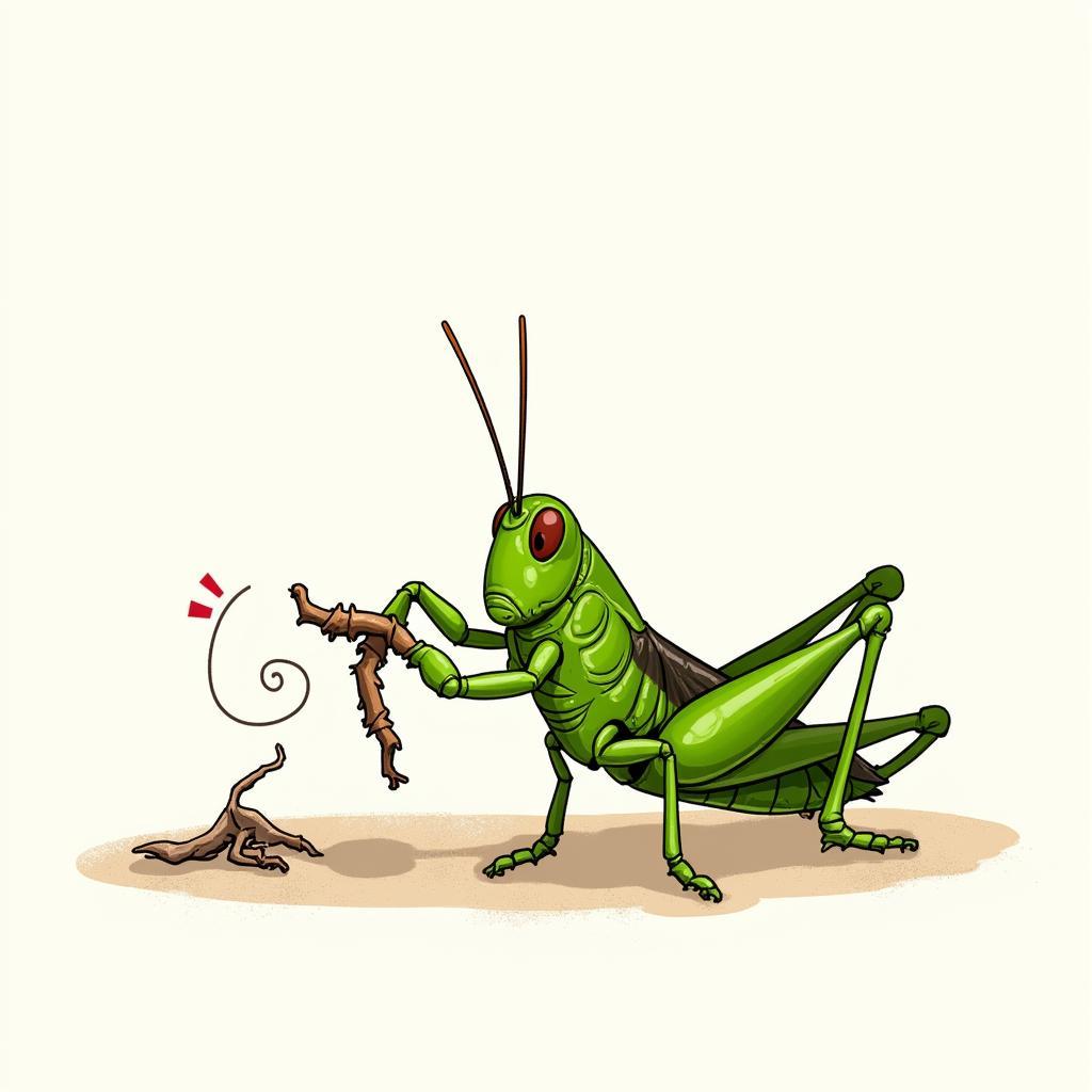 African Grasshopper Chirping