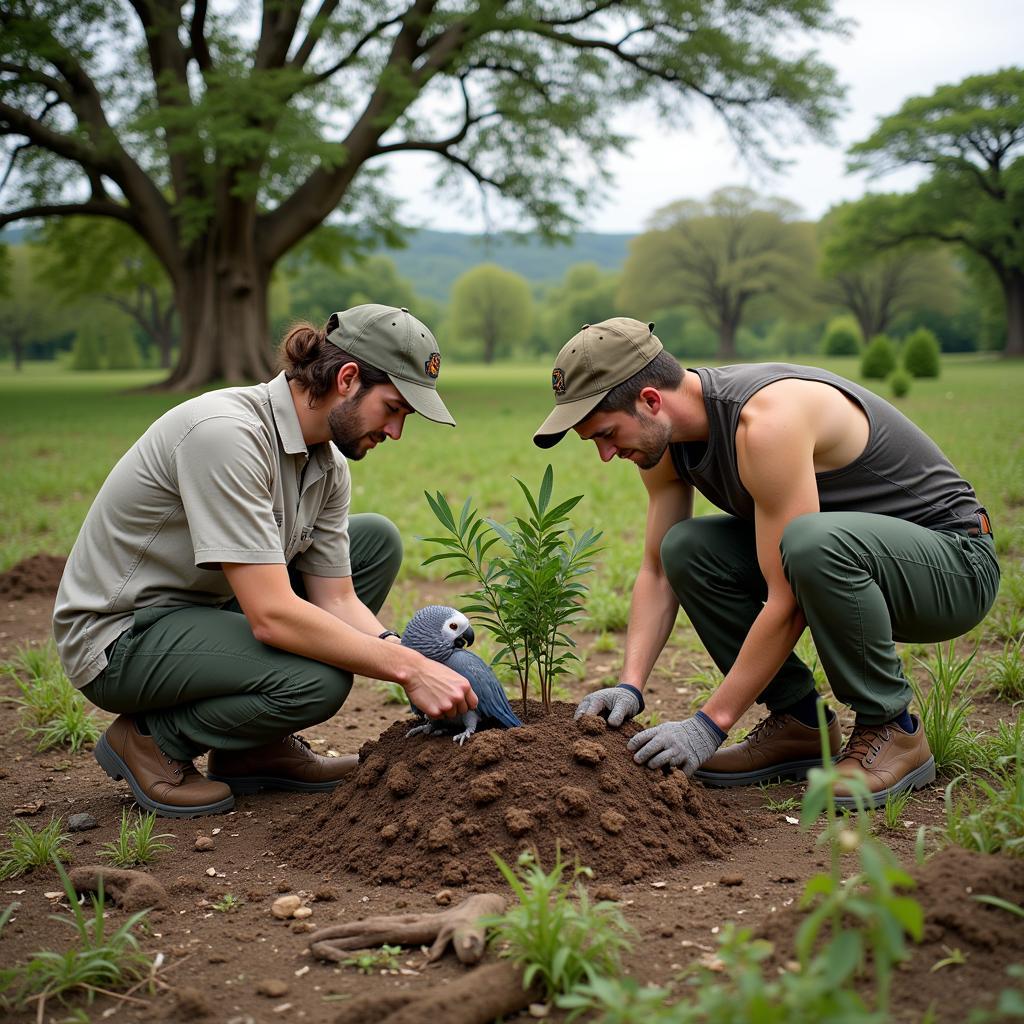 Conservation Efforts for African Grey Parrots