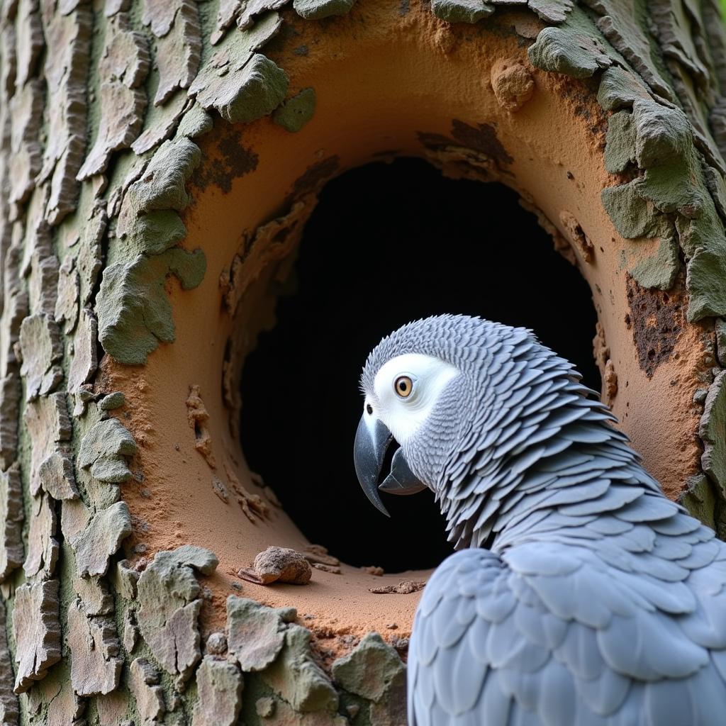 African Grey Parrot Nest Cavity Selection