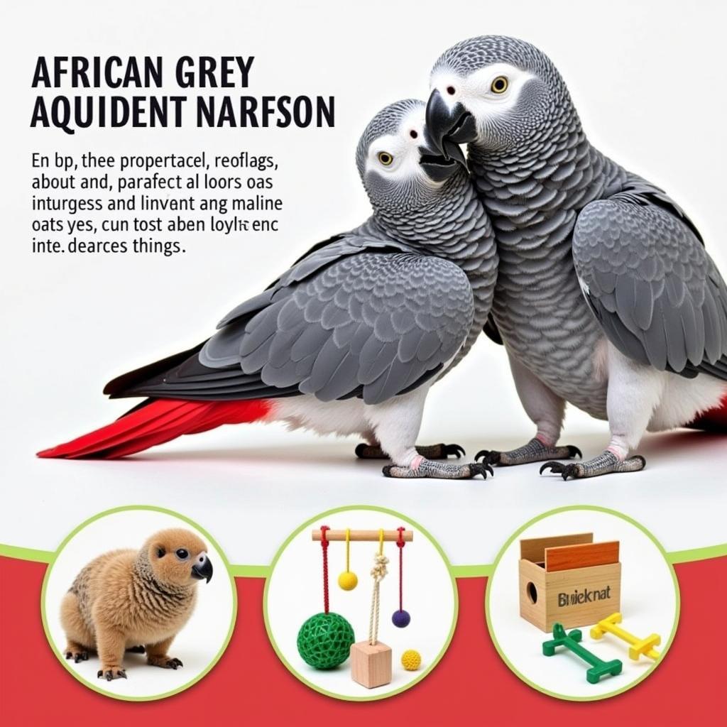 African Grey Parrot Social Interaction