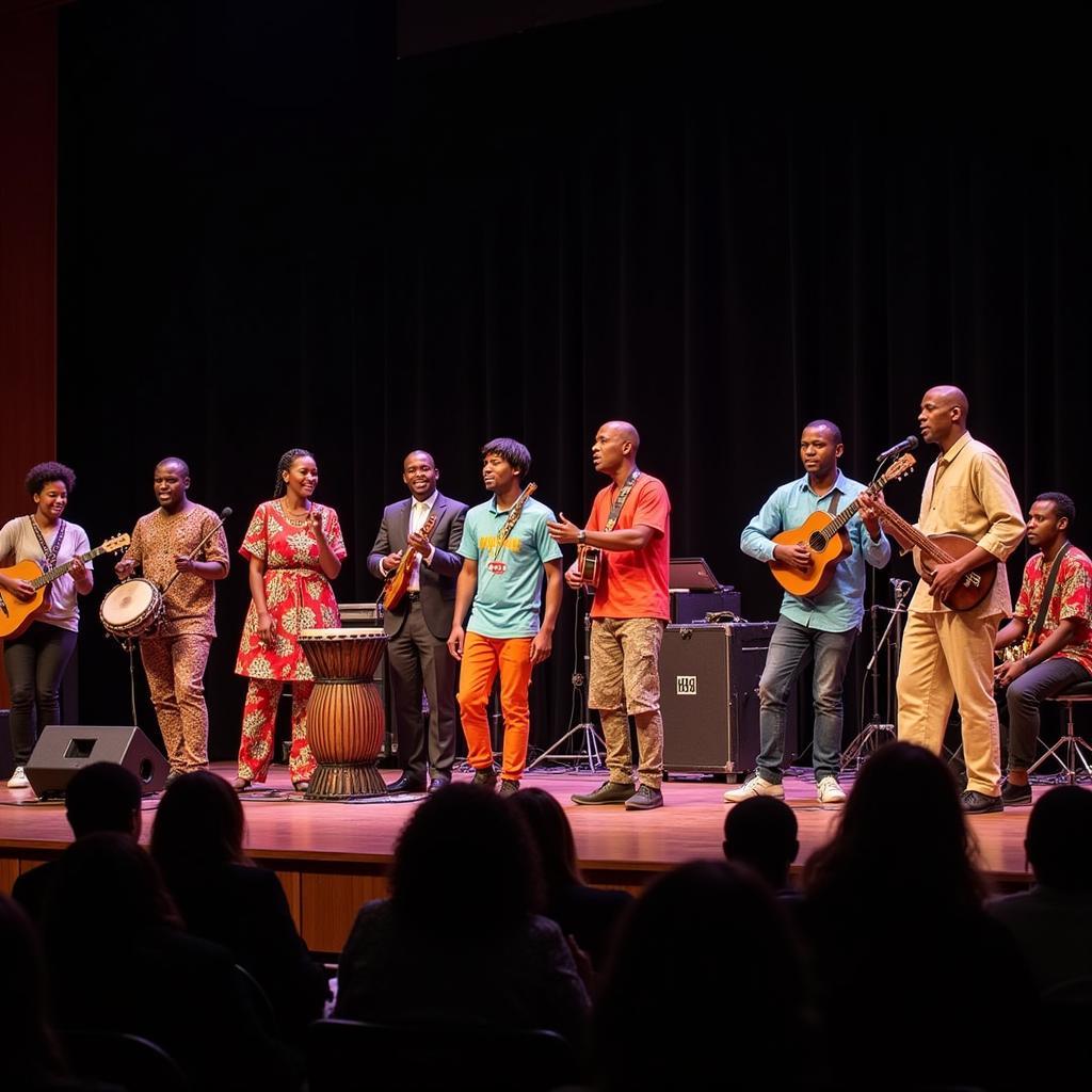 African Group Music Performance