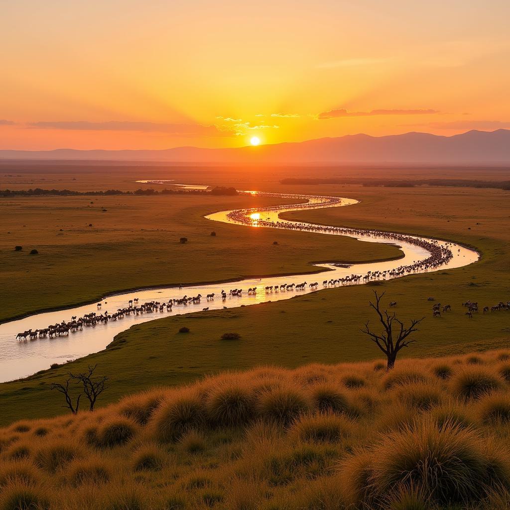 Witnessing the Great Migration on an African Guest Kenya Safari