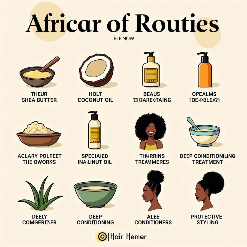 Essential African Hair Care Products and Routines