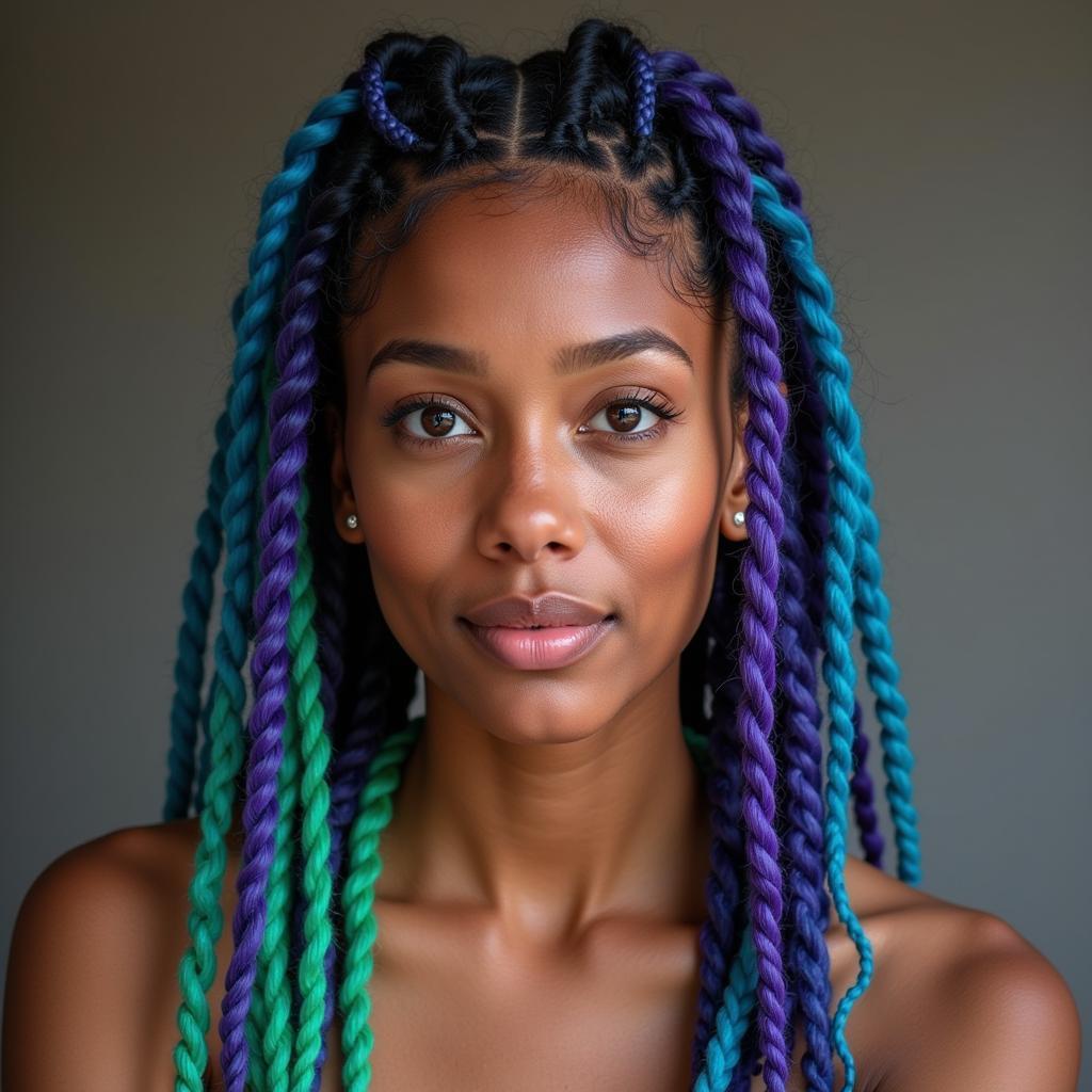 African Hair Color Style: A Celebration of Vibrancy and Tradition ...