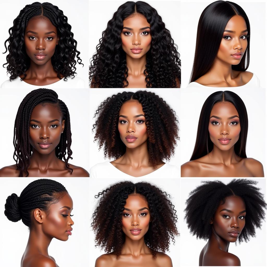 Different Styles and Trends of African Hair Wigs