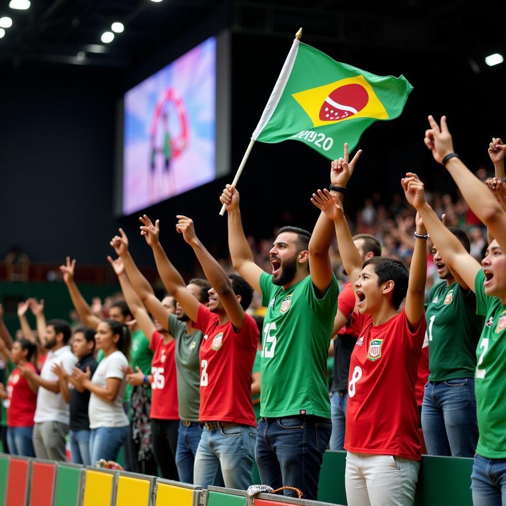 African Handball Championship 2020: Enthusiastic Fans