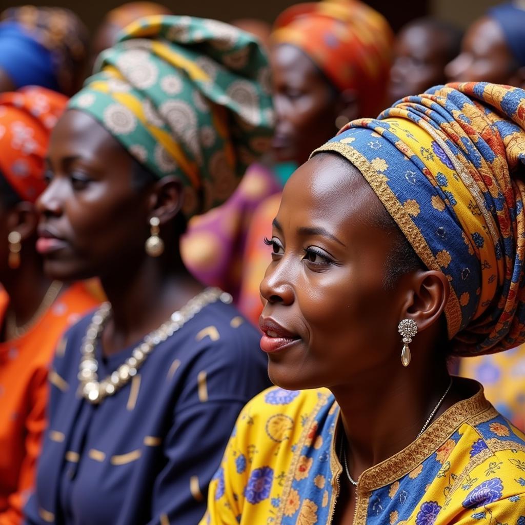 African Head Tie Cultural Significance in Ceremonies