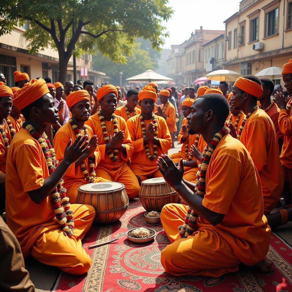 African Hindu Ceremony