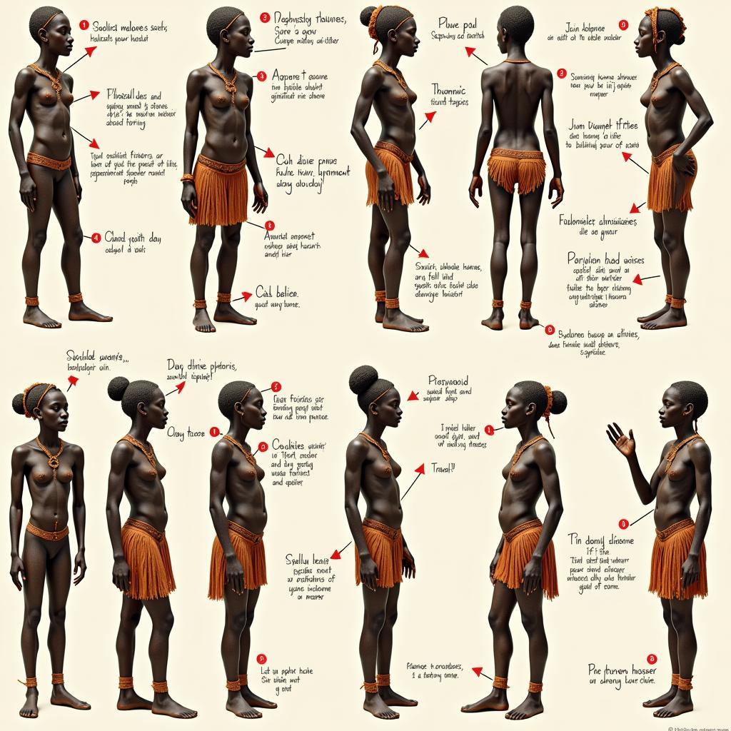 African Human Figure Drawing: Symbolic Representations in Art