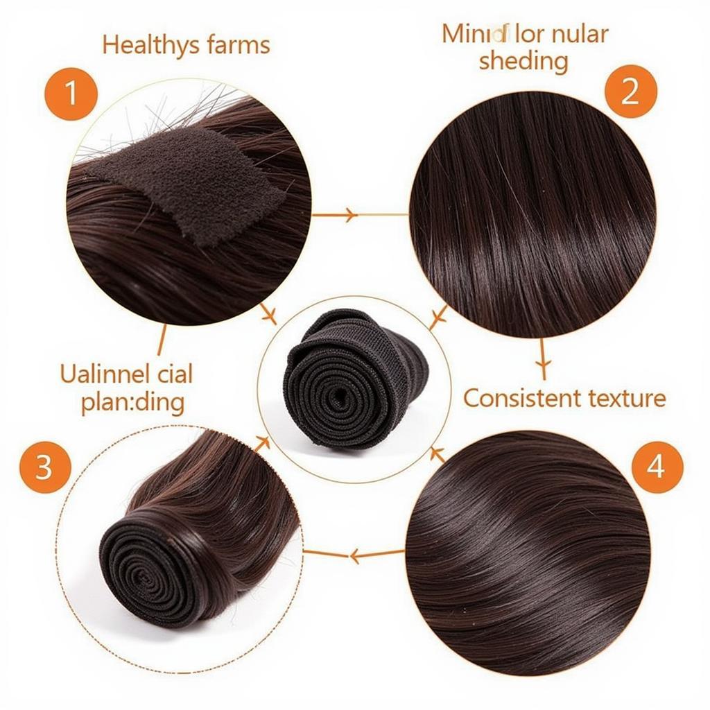 Checking the Quality of African Human Hair Extensions